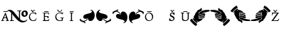 TriniteNo1 RomanCondensedPi Font TriniteNo1 RomanCondensedPi Font