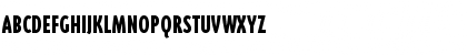 TriplexCond-Black Black Font