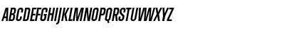 Trump Gothic West Bold Italic Font
