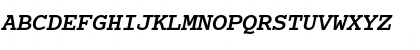 Cumberland Bold Italic Font
