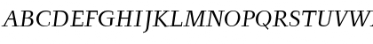 Tyfa ITC Book Italic Font