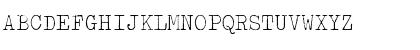 Typewriter ExtraLight Font Typewriter ExtraLight Font