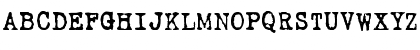 TypoWriter Regular Font TypoWriter Regular Font