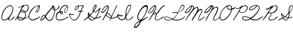 Basic Cursive Handwriting Regular Font Basic Cursive Handwriting Regular Font