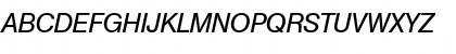 Basic Sans SF Italic Font