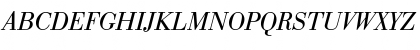 Bauer Bodoni T Italic Font