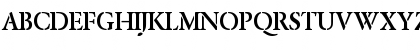 Becker Garamond Stencil Demi Regular Font