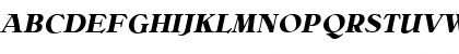 BelliniBoldItalic Regular Font
