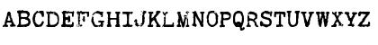 Dangerous TypoWriter Regular Font