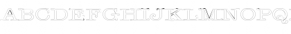 DatelineOutlineExtended Regular Font DatelineOutlineExtended Regular Font