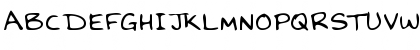 DavesHand Regular Font DavesHand Regular Font