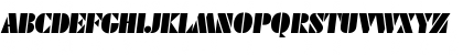 Dekoblack-Italic Regular Font Dekoblack-Italic Regular Font