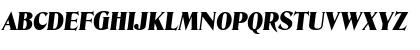 Denver-Serial-Black RegularItalic Font