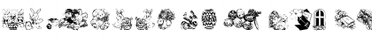 Destiny's Easter Dings Regular Font Destiny's Easter Dings Regular Font