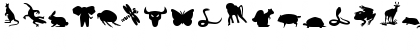DexisDingbatsThreeSSK Regular Font DexisDingbatsThreeSSK Regular Font
