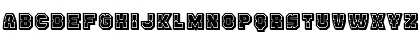 Enemy 3D Filled Regular Font