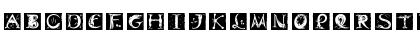 Dinitials Negative ITC TT Regular Font