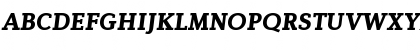 Diverda Serif Com Black Italic Font
