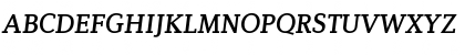 Diverda Serif Com Medium Italic Font
