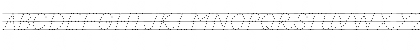 DN Manuscript Dots Rules Regular Font
