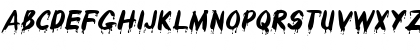 DripsExtended Italic Font