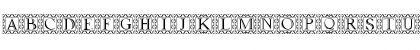 Drop Caps Inline Regular Font