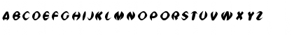 Dross01DarkSlanted Regular Font