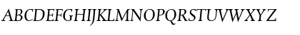 DTLAlbertinaTCaps Italic Font DTLAlbertinaTCaps Italic Font