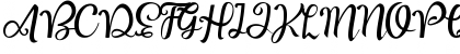 Good Feeling Script Regular Font Good Feeling Script Regular Font