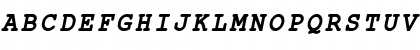 ER Kurier KOI-8 Bold Italic Font ER Kurier KOI-8 Bold Italic Font