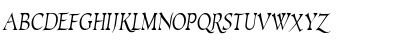 EscribaUT Italic Regular Font EscribaUT Italic Regular Font