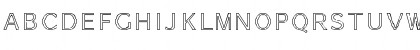 Essay-Normal Hollow Regular Font