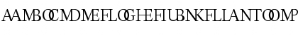 EstaLigatures Regular Font