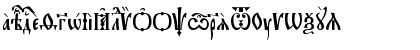 Evangelie Ucs Regular Font Evangelie Ucs Regular Font