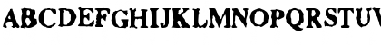 Facsimiled Bold Font Facsimiled Bold Font