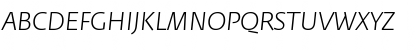 Fedra Sans Light Italic Font Fedra Sans Light Italic Font
