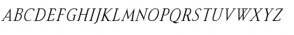 Felina SerifLight Italic Regular Font