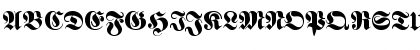 FetteFrakturDfr Roman Font FetteFrakturDfr Roman Font