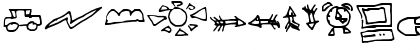 FG Tiburtius Dings Regular Font FG Tiburtius Dings Regular Font