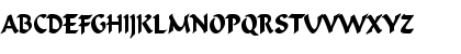 FlatBrush-Condensed Bold Font FlatBrush-Condensed Bold Font