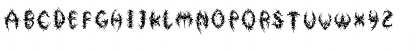 FlorAlphabet-Bold Regular Font