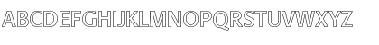 FormataOutline Regular Font FormataOutline Regular Font