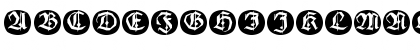 FrakturInitialenAngularRound Regular Font FrakturInitialenAngularRound Regular Font