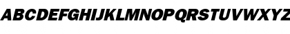 Francis Gothic Italic Font