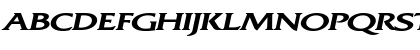 Franco Extended Bold Italic Font Franco Extended Bold Italic Font
