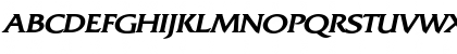 Franco Wide Bold Italic Font Franco Wide Bold Italic Font