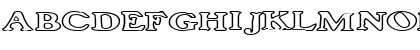 FrankenFont Large Hollow Regular Font FrankenFont Large Hollow Regular Font