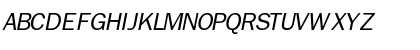 FranklinGothicSSK Italic Font FranklinGothicSSK Italic Font