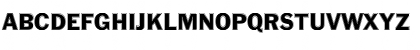 FranklinGotTRegIn1 Regular Font