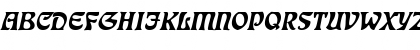Freedom Wide Italic Font